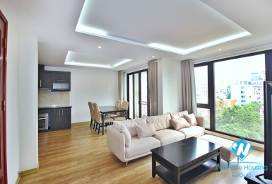 Big size apartment with natural light for rent in To Ngoc Van, Tay Ho district 